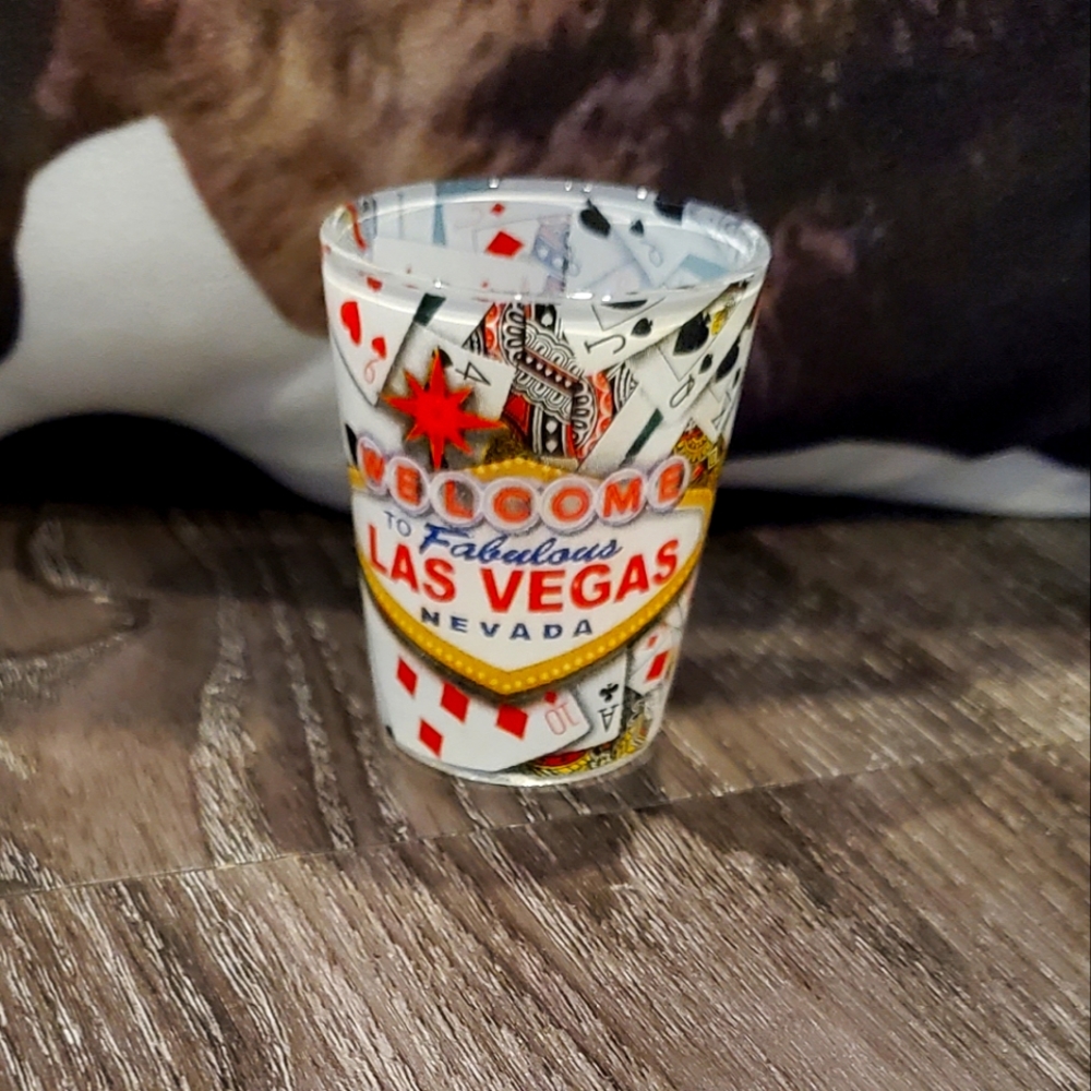 COPY - 12/$30  🎰  Las Vegas Shot Glass